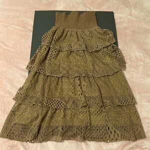 Solitaire Brown Skirt